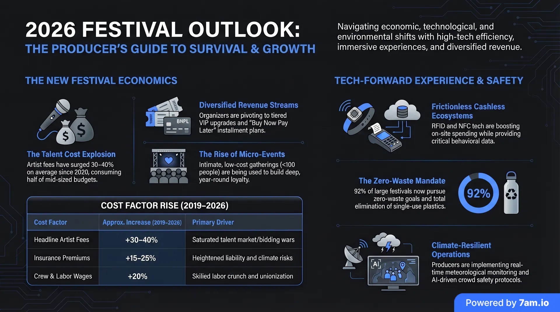 Infographic for Why Festivals Are Dying in 2026