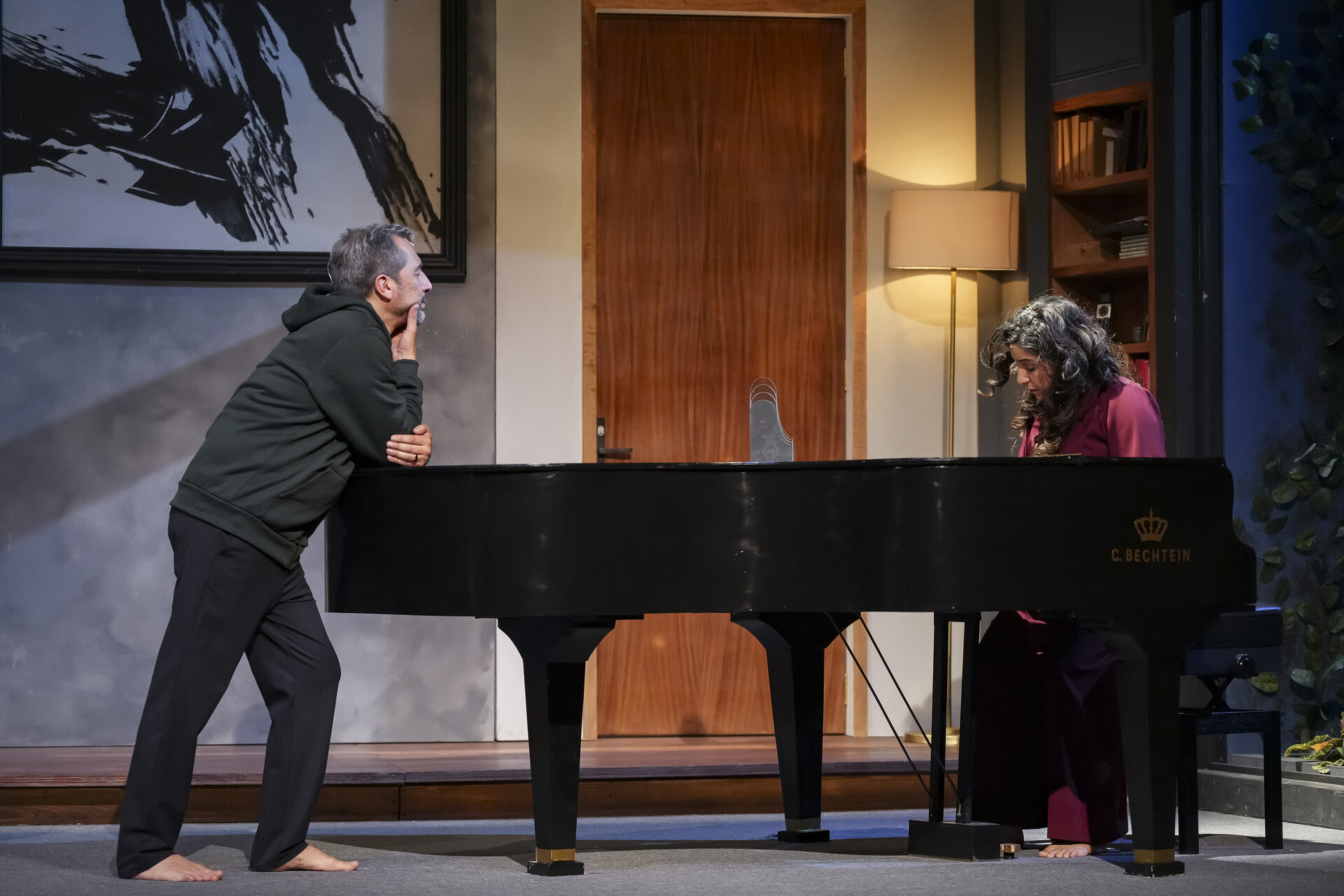 Escenario de La Nota en el Nuevo Teatro Libanés