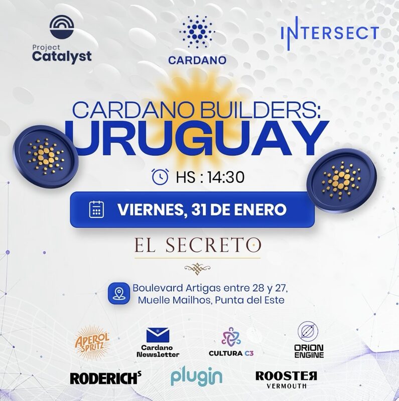 Flyer de Cardano Builders: Uruguay