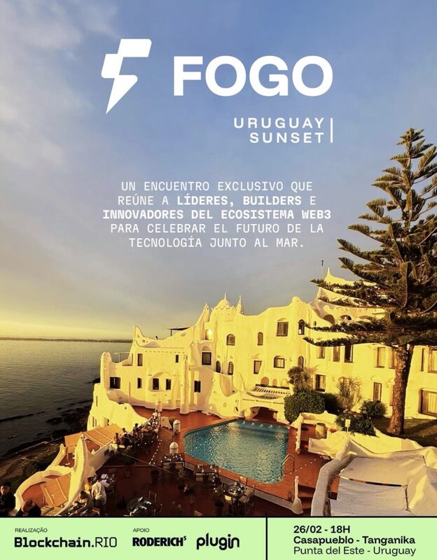 Afiche de FOGO Uruguay Sunset