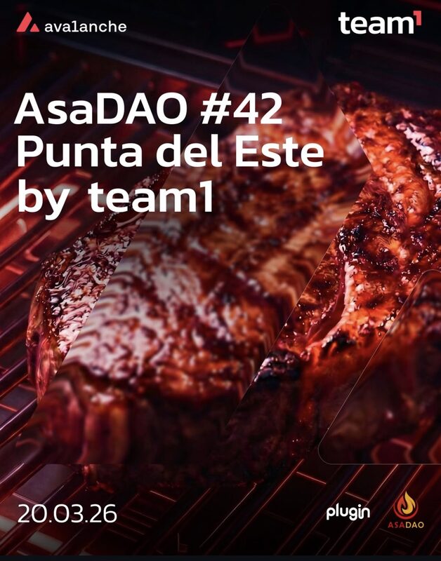 Flyer de AsaDAO #42 · Punta del Este