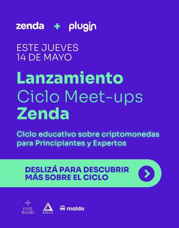 Flyer de Zenda Meet Up